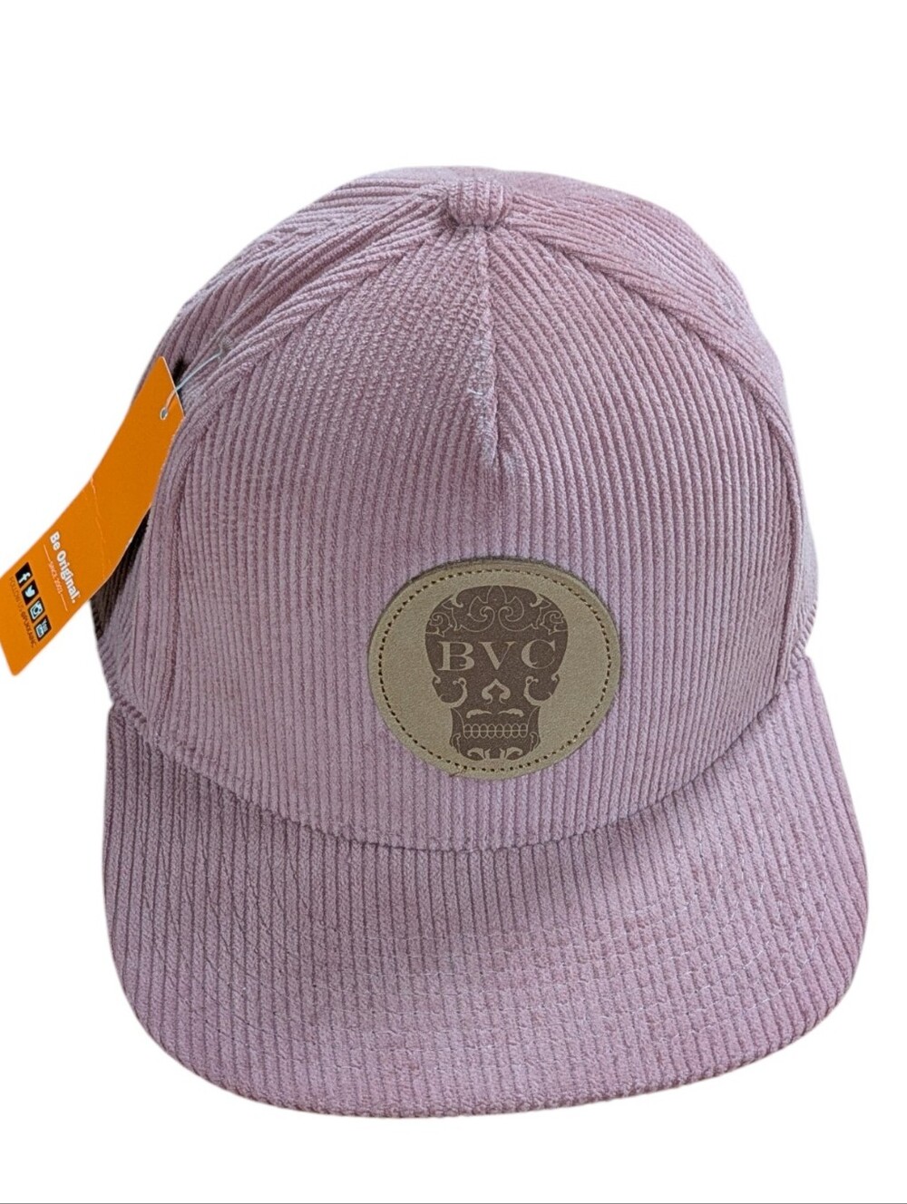 Black Velvet Coffee Pink Corduroy Unisex Trucker Hat